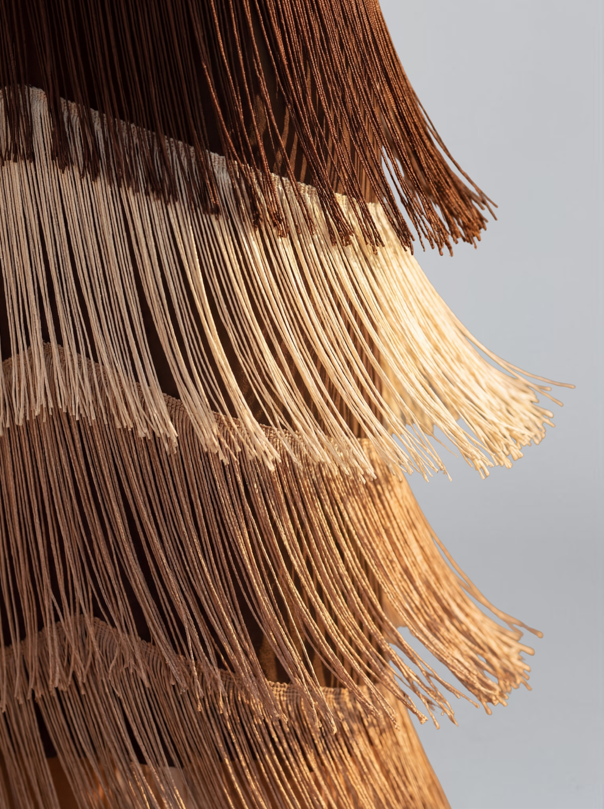 Felicity | Tiered Fringe Wrap Midi Dress