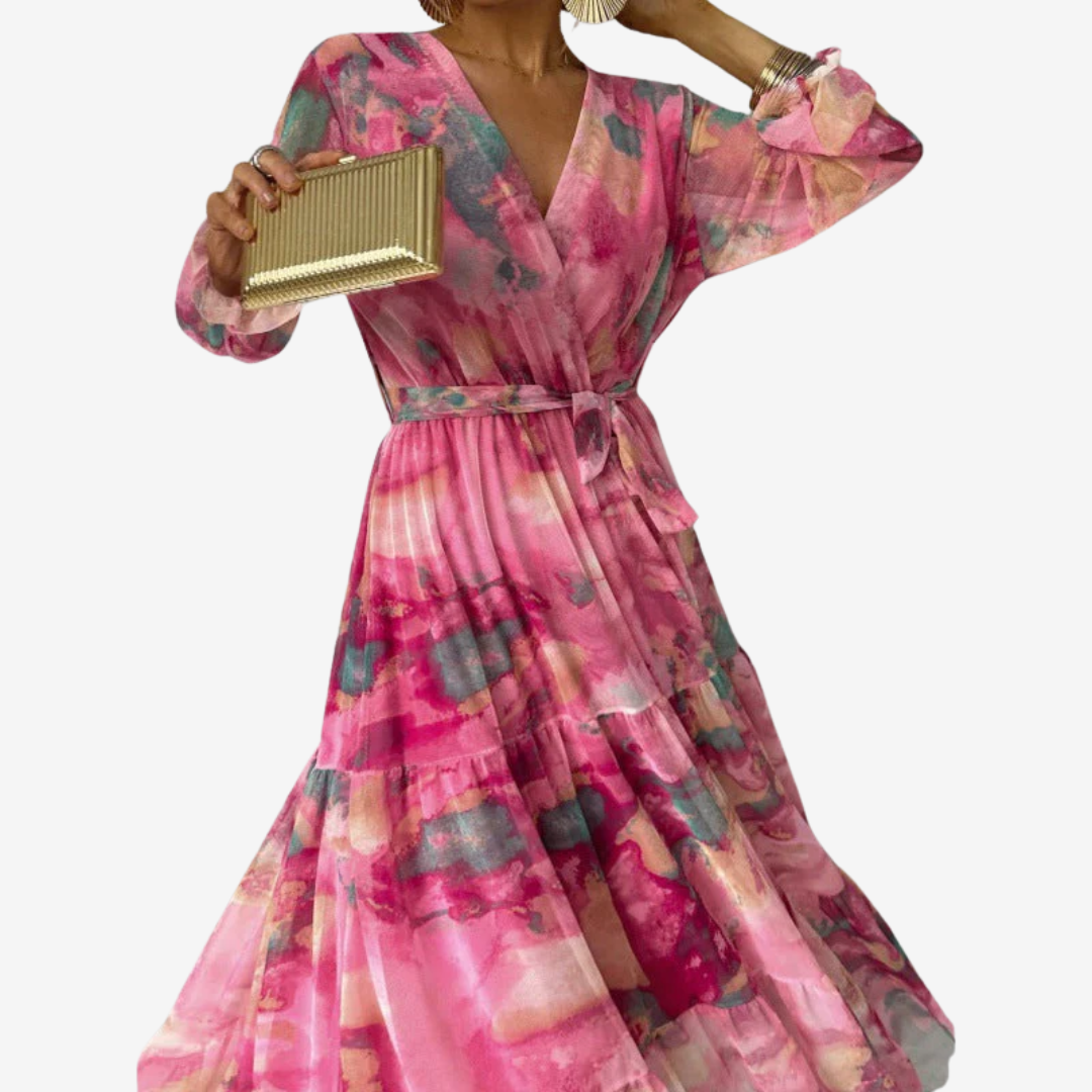 Sharrie – Elegant Pink Dress