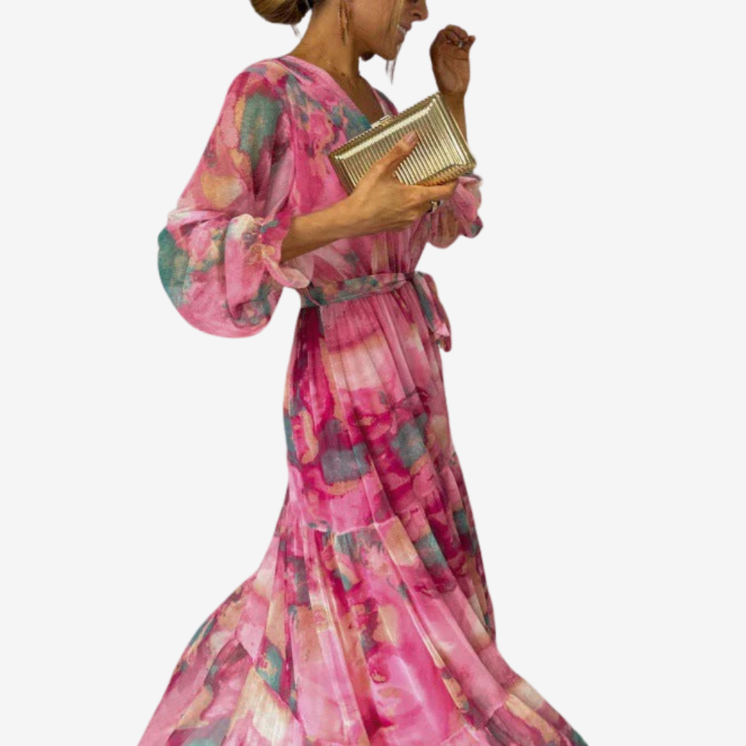 Sharrie – Elegant Pink Dress