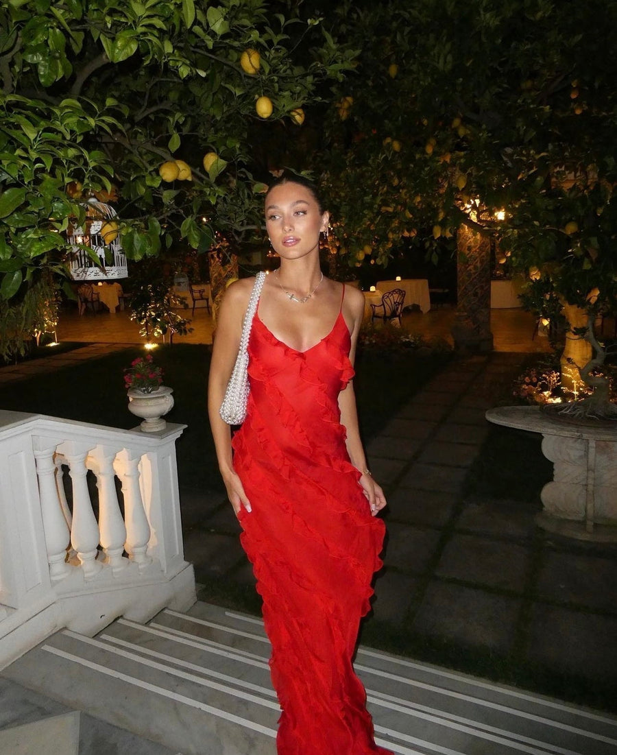 Eila™ | Ruffled Maxi Dress