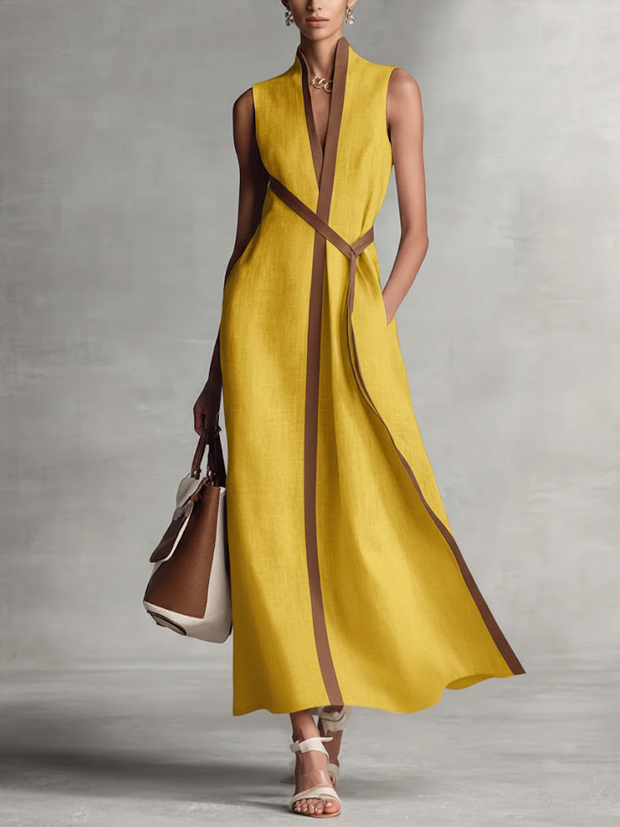 Hirusha – Breeze Linen Dress with Elegant Fit