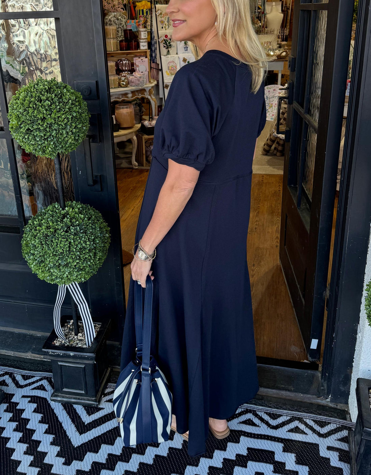 Charlotte™ | Elegant Puff Sleeve Maxi Dress