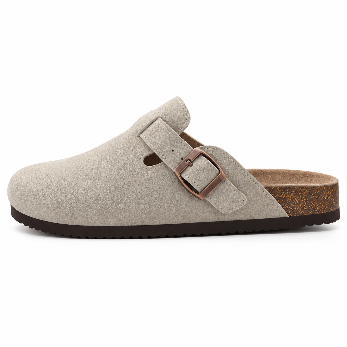 Clara | Supportive Suede Clogs
