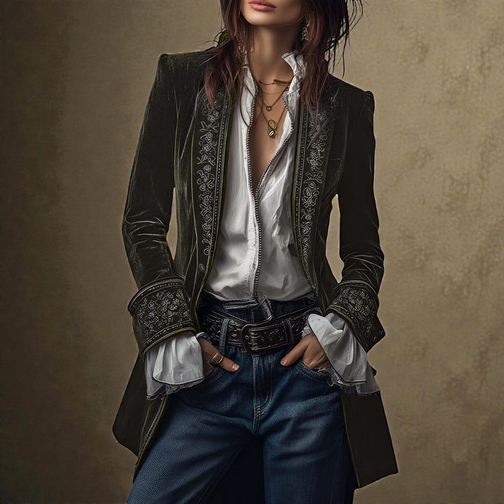 Matilda – Elegant Velvet Jacket