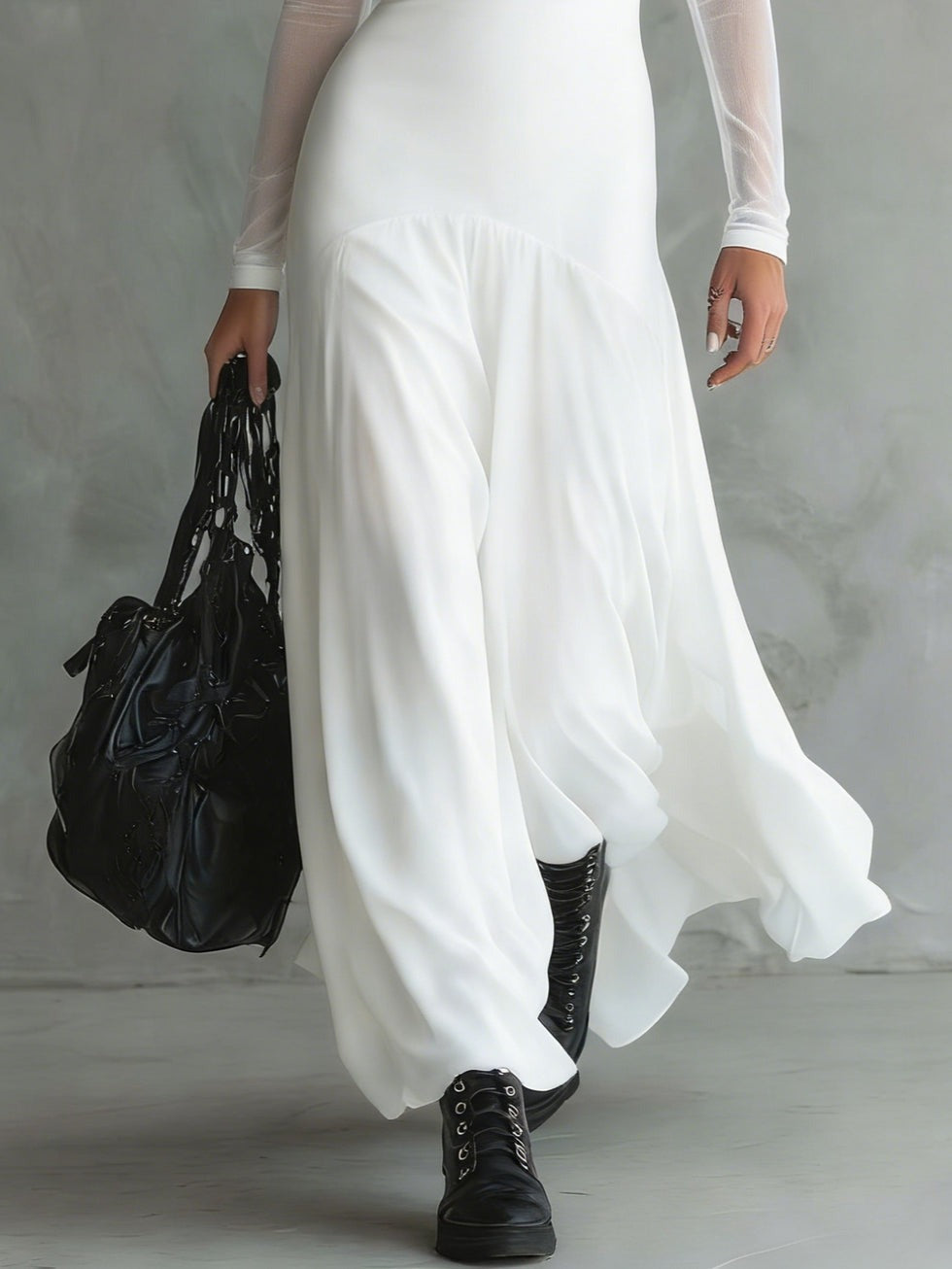 Scarlett | Elegant Sheer Maxi Dress