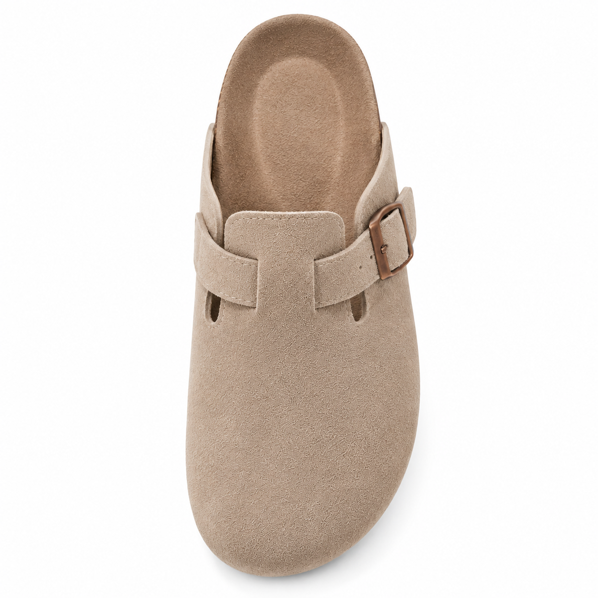 Clara | Supportive Suede Clogs
