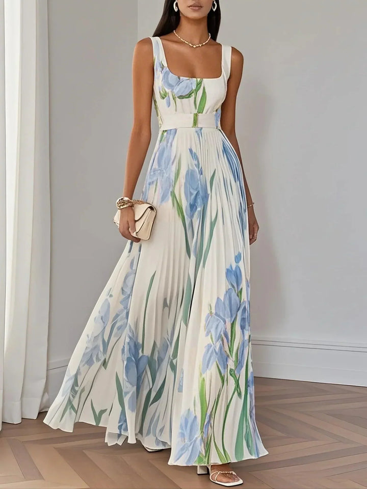 Lyzoryna – Elegant Floral Maxi Dress