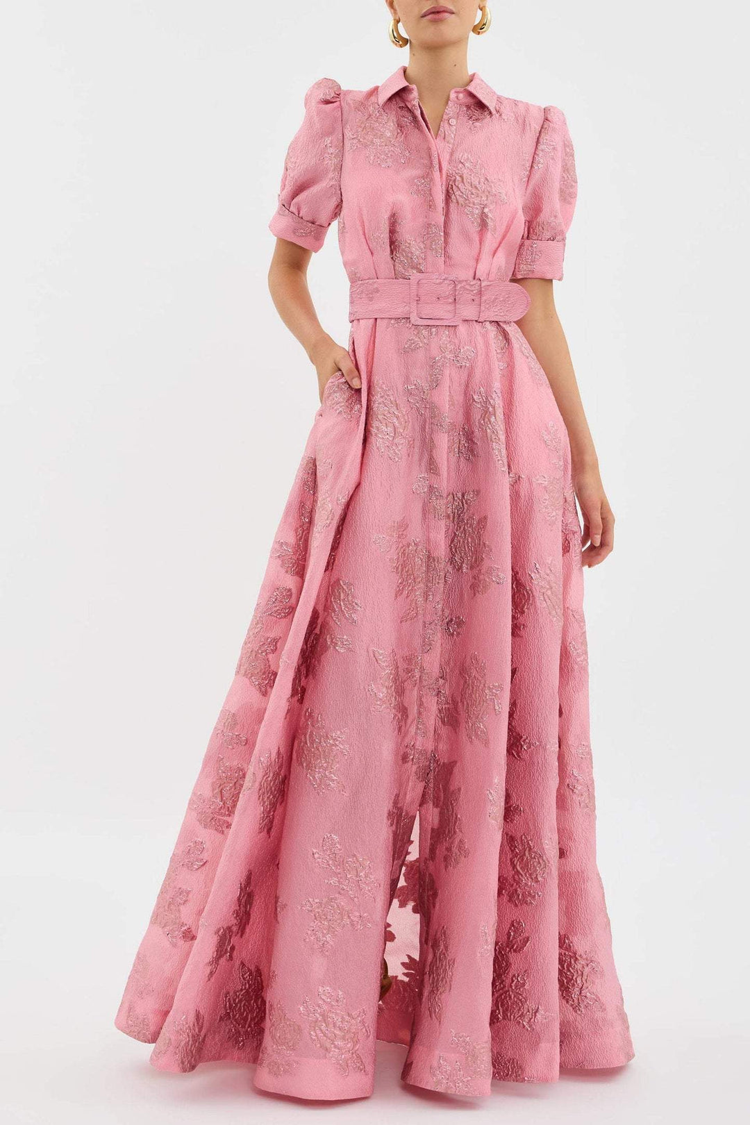 Julia | Short Puff Sleeves Dress