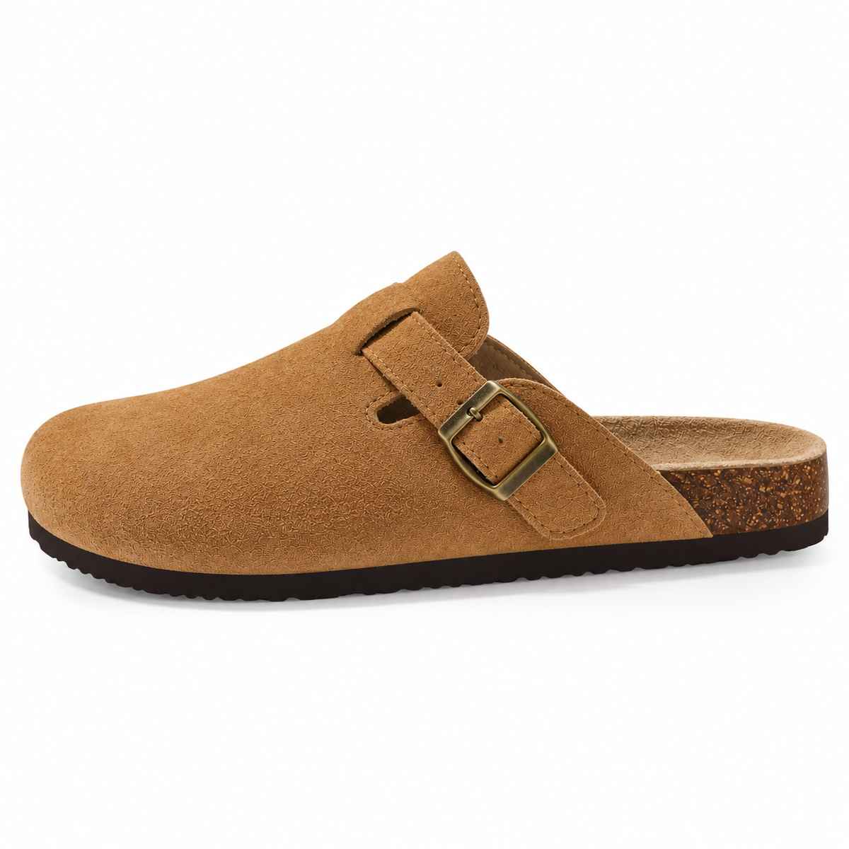 Clara | Supportive Suede Clogs