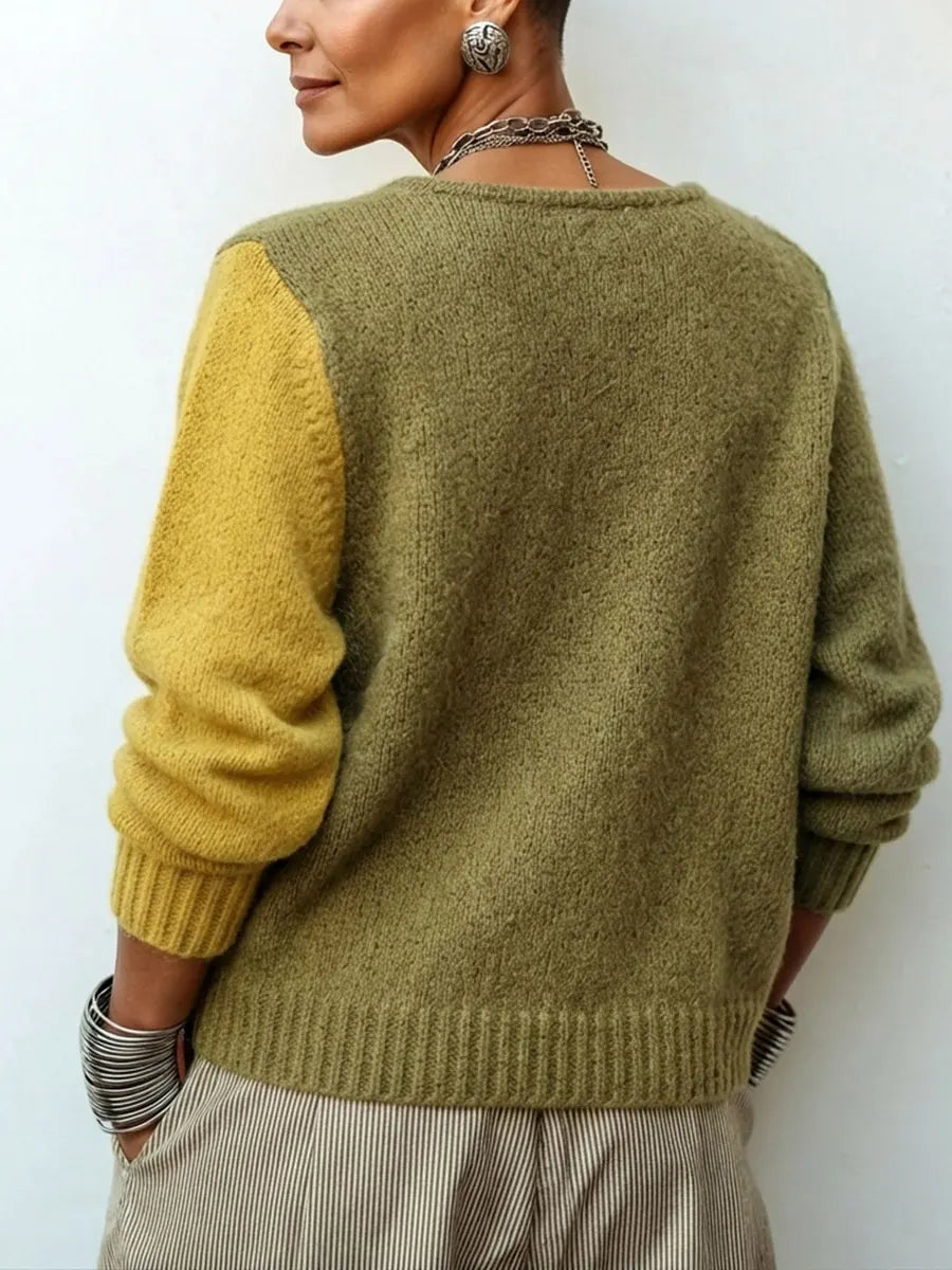 Weston™ | Colour-Block Knit Jumper
